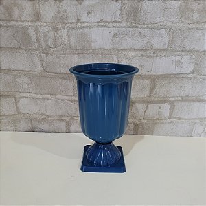 Alugue Vaso Grego Azul Petróleo P