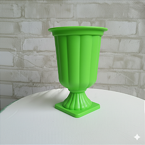 Alugue Vaso Grego Verde Neon P