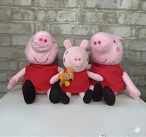 Alugue Kit Pelúcia Peppa Pig