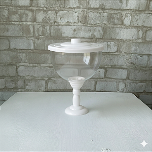 Alugue Baleiro Bomboniere Branco