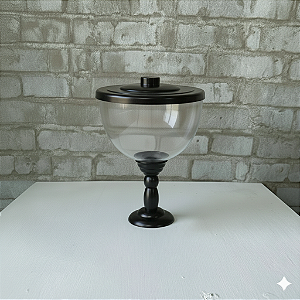 Alugue Baleiro Bomboniere Preto