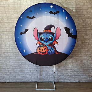 Alugue Estrutura Painel Redondo e a Capa do Tema Halloween ( Modelo 05)