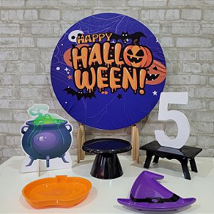 Alugue Tema Para Festa na Mesa Decoração Halloween (modelo 1)