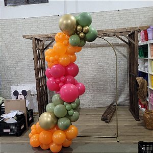 Compre Balão Para Festa Decoração 3 Metros em Camadas ( Cores Lisas )