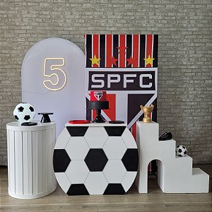 Alugue Tema Para Festa Decoração São Paulo Tecido ( Modelo 6 )