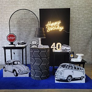 Alugue Tema Para Festa Decoração Fusca Tecido