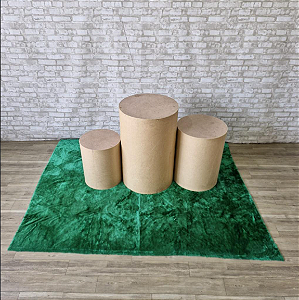 Alugue Tapete Pelucia - Verde