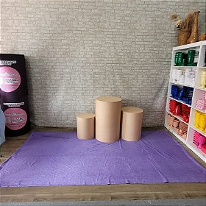 Alugue Tapete Aveludado - Roxo