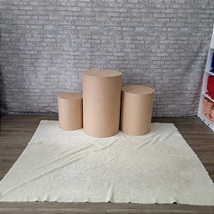 Alugue Tapete Pelucia - Creme