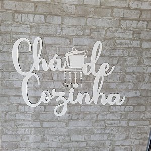 Alugue Elipse Chá de Cozinha de MDF - Branco