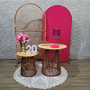 Alugue Tema Para Festa Decoração Vime ( Modelo 4 )