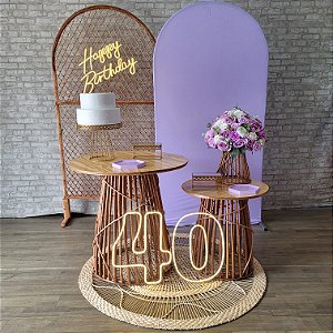 Alugue Tema Para Festa Decoração Vime ( Modelo 9 )