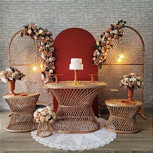 Alugue Tema Para Festa Decoração Vime ( Modelo 14 )
