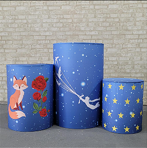 Alugue Trio de Cilindros e as Capas do Tema - Pequeno Principe