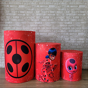 Alugue Trio de Cilindros e as Capas do Tema - Lady Bug