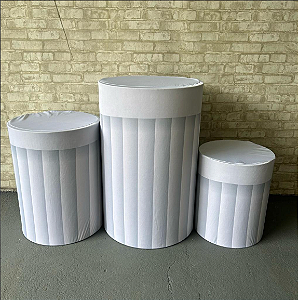 Alugue Trio de Cilindros e as Capas do Tema - Ripado