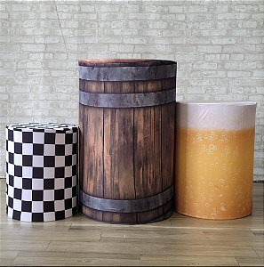 Alugue Trio de Cilindros e as Capas do Tema - Boteco