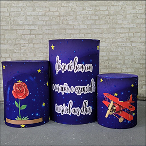 Alugue Trio de Cilindros e as Capas do Tema - Pequeno Príncipe