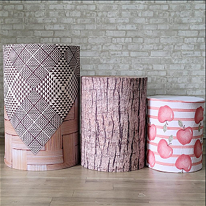 Alugue Trio de Cilindros e as Capas do Tema - Chapeuzinho Vermelho