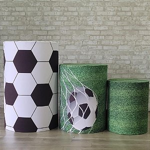 Alugue Trio de Cilindros e as Capas do Tema - Futebol
