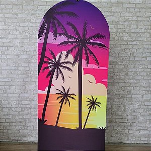 Alugue Estrutura Painel Romano e a Capa de Tecido do Tema - Tardezinha