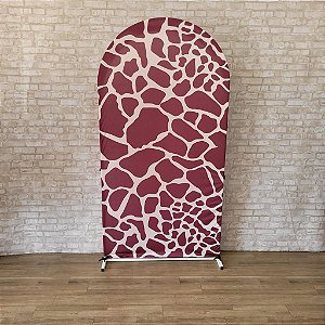 Alugue Estrutura Painel Romano e a Capa de Tecido do Tema - Girafa