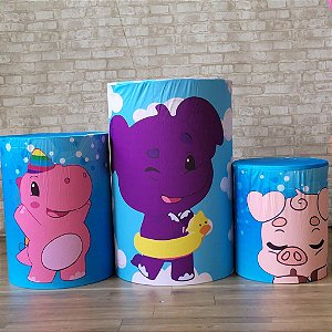 Alugue Trio de Cilindros e as Capas do Tema - Baby Tube