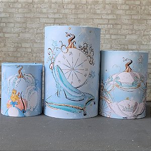 Alugue Trio de Cilindros e as Capas do Tema - Cinderela