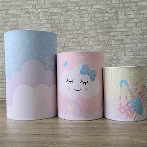 Alugue Trio de Cilindros e as Capas do Tema - Chuva de Amor