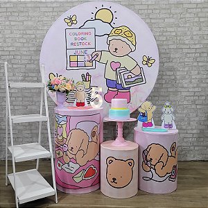 Alugue Tema Para Festa Decoração Bobbie Goods Tecido ( Modelo 2 )