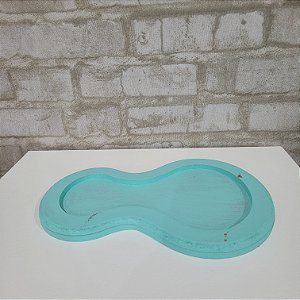 Alugue Bandeja Orgânica - Verde Menta