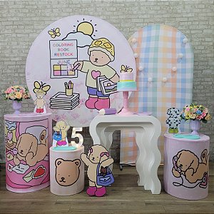 Alugue Tema Para Festa Decoração Bobbie Goods Tecido ( Modelo 5 )