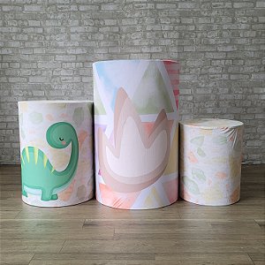 Alugue Trio de Cilindros e as Capas do Tema - Dino Baby