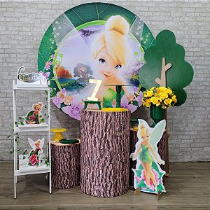 Alugue Tema Para Festa Decoração Tinker Bell Tecido ( Modelo 2 )