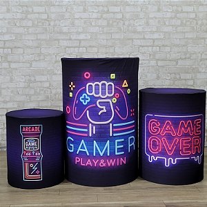 Alugue Trio de Cilindros e as Capas do Tema - Video Game