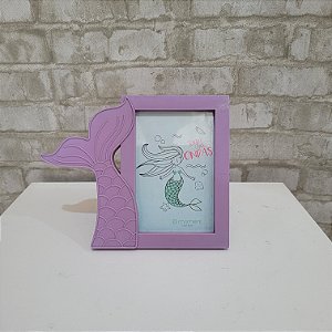 Alugue Item Decorativo Porta Retrato Sereia - Lilás