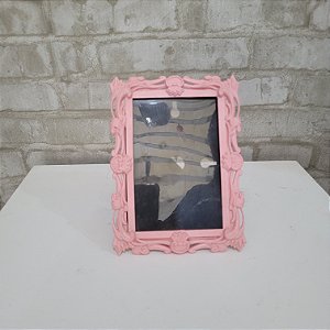 Alugue Item Decorativo Porta Retrato - Rosa Bebê