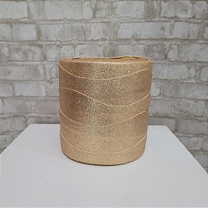 Alugue Bolo Fake Tema - Glitter Dourado