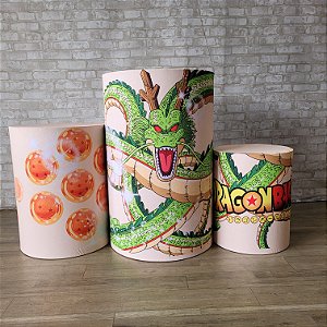 Alugue Trio de Cilindros e as Capas do Tema - Dragon Ball Z