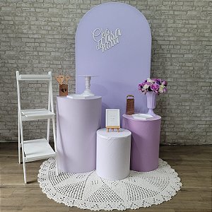 Alugue Tema Para Festa Decoração Chá de Casa Nova Tecido ( Modelo 4 )