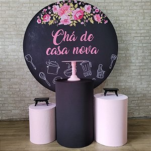 Alugue Tema Para Festa Decoração Chá de Casa Nova Tecido ( Modelo 5 )