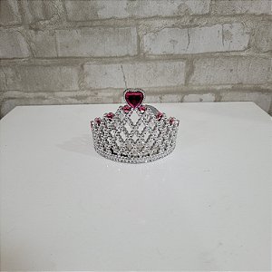 Alugue Item Decorativo Coroa Princesa - Rosa