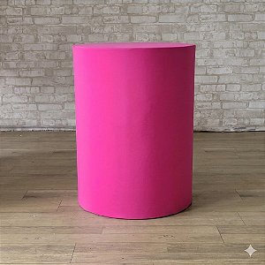 Alugue Cilindro e a Capa M - Rosa Pink