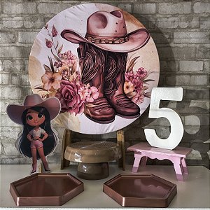 Alugue Tema Para Festa na Mesa Decoração Boiadeira