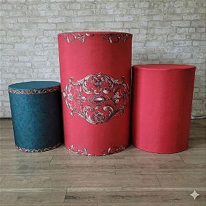 Alugue Trio de Cilindros e as Capas do Tema - Natal