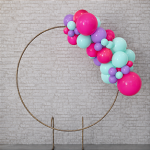 Compre Balão Para Festa Decoração 1 Metro A Casa Mágica da Gabby ( Cores Lisas e Bubble )