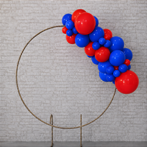 Compre Balão Para Festa Decoração 1 Metro Homem Aranha ( Cores Lisas )