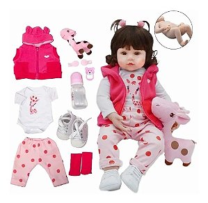 Roupinha de Pandinha Infantil Bebe Boneca Reborn - Malki toys