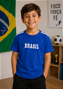 Camisa Brasil Azul