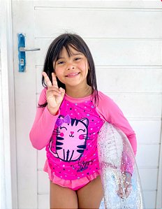 Conjunto Rosa Gatinho